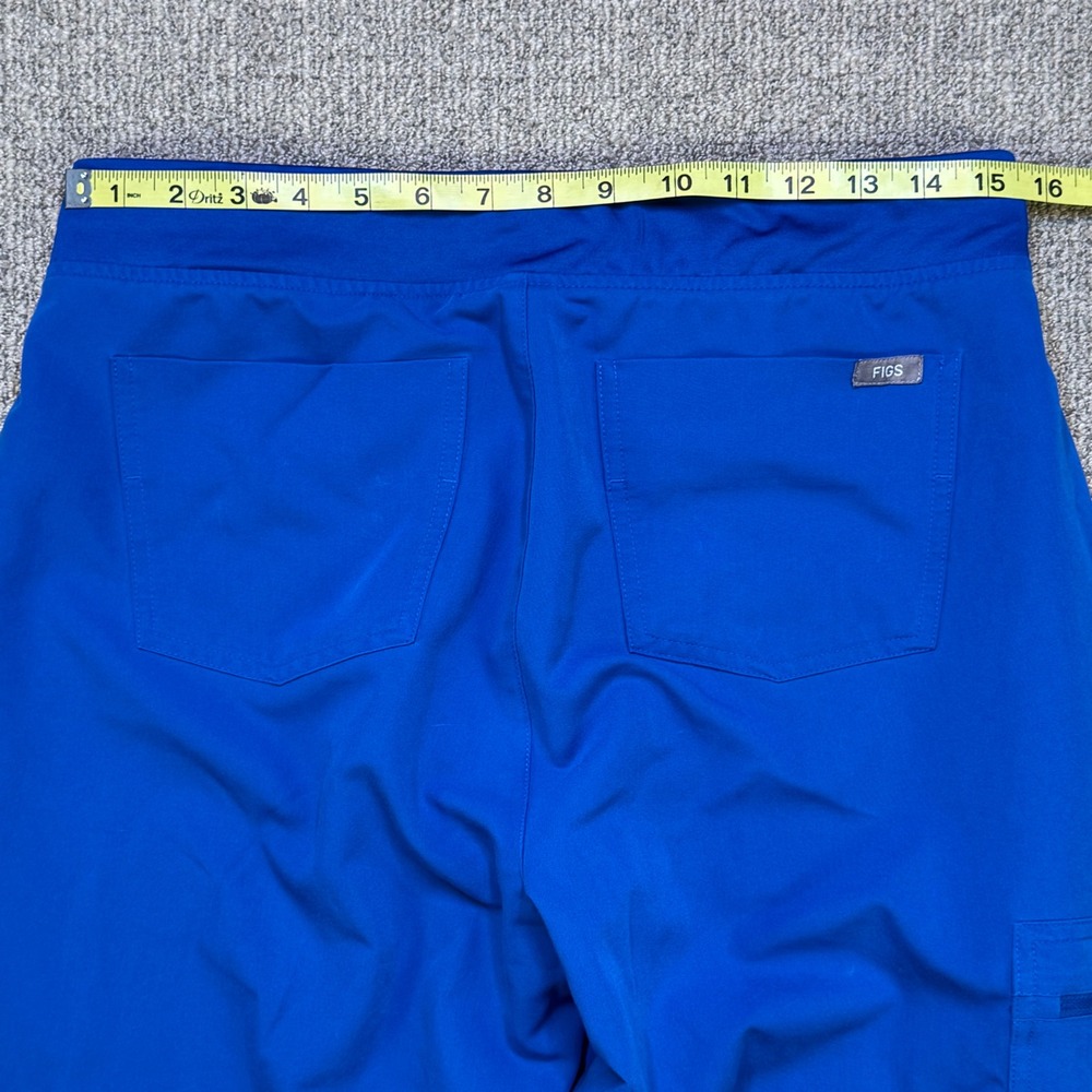 FIGS Zamora Jogger Scrub Pants Royal Blue Womens Medium W18SW2005 - Picture 7 of 9